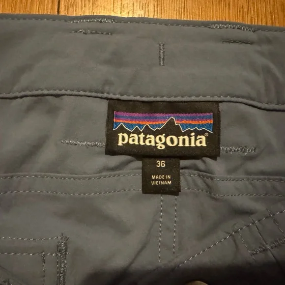 Patagonia Men's Blue Quandary Pants - Picture 5 of 11